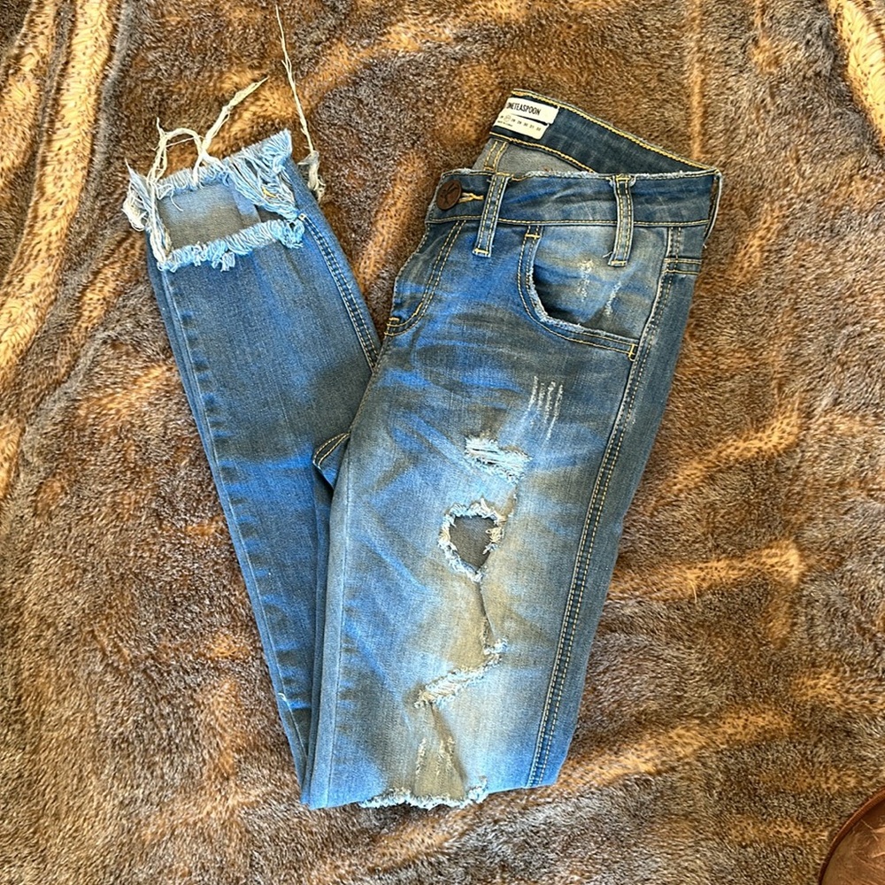 One Teaspoon Freebird II Destroyed Jeans Size 27 - Picture 7 of 7
